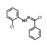 结构式 CAS# 26946-54-3, N-(2-氯苯基)苯甲肼酰氯