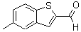 structure of CAS# 27035-41-2, 5-Methyl-1-Benzothiophene-2-Carbaldehyde;5-Methyl-2-benzo[b]thiophenecarboxaldehyde;5-Methyl-benzo[ b ]thiophene-2-carbaldehyde;5-methylbenzo[b]thiophene-2-carbaldehyde