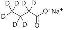 CAS#: 270564-49-3， Sodium Butyrate-D7