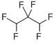 structure of CAS# 27070-61-7, 1,1,2,2,3,3-Hexafluoropropane;Propane Hexafluoride;Propane, Hexafluoro-;Inchi=1/C3h2f6/C4-2(5,6)1-3(7,8)9/H1h