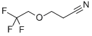structure of CAS# 272128-06-0, 3-(2,2,2-Trifluoroethoxy)Propionitrile;3-(2,2,2-TRIFLUOROETHOXY)PROPIONITRILE