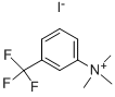structure of CAS# 27389-57-7, Trifluoromethylphenyltrimethylammonium Iodide;M-TFPTAI Trimethyl-3-Trifluoromethylphenylammonium Iodide;3-(TRIFLUOROMETHYL)PHENYLTRIMETHYLAMMONIUM IODIDE;TRIMETHYL-3-TRIFLUOROMETHYLPHENYLAMMONIUM IODIDE
