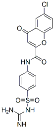 CAS#: 27455-35-2， N-[4-(Amidinosulfamoyl)Phenyl]-6-Chloro-4-Oxo-4H-1-Benzopyran-2-Carboxamide
