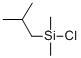 structure of CAS# 27490-70-6, Chlorodimethylisobutylsilane;Chloro-Isobutyl-Dimethyl-Silane;Chloro-Isobutyl-Dimethylsilane;Chloroisobutyldimethylsilane