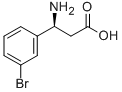 structure of CAS# 275826-35-2, (S)-3-Amino-3-(3-Bromo-Phenyl)-Propionic Acid;(S)-3-AMINO-3-(3-BROMO-PHENYL)-PROPIONIC ACID;(S)-3-Amino-3-(3-Bromophenyl)Propanoic Acid;(S)-3-(3-BROMOPHENYL)-BETA-ALANINE