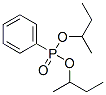structure of CAS# 2783-48-4, Di(Butan-2-Yloxy)Phosphorylbenzene;Disec-Butoxyphosphorylbenzene;Phosphonic Acid, Phenyl-, Bis(1-Methylpropyl) Ester