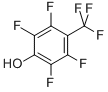 structure of CAS# 2787-79-3, 2,3,5,6-Tetrafluoro-4-(Trifluoromethyl)-Phenol;ALPHA,ALPHA,ALPHA,2,3,5,6-HEPTAFLUORO-P-CRESOL;4-HYDROXY-2,3,5,6-TETRAFLUOROBENZOTRIFLUORIDE;2,3,5,6-TETRAFLUORO-4-HYDROXYBENZOTRIFLUORIDE