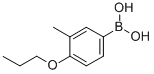 结构式 CAS# 279262-88-3, (4-丙氧基-3-甲基)苯硼酸