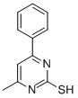 structure of CAS# 27955-44-8, 4-Methyl-6-Phenyl-Pyrimidine-2-Thiol;Zinc00154953;Cbmicro_005407;Bim-0005179.P001