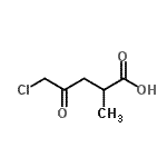 CAS#: 2801-76-5， 5-Chloro-2-Methyl-4-Oxopentanoic Acid