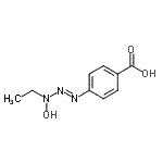 CAS#: 280113-36-2， 4-[(1E)-3-Ethyl-3-Hydroxy-1-Triazen-1-Yl]Benzoic Acid