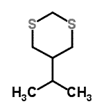 CAS 登录号：28147-96-8， 5-异丙基-1,3-二噻烷