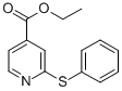 CAS#: 282087-47-2， 2-(Phenylthio)-Pyridine-4-Carboxylic Acid Ethyl Ester