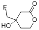 structure of CAS# 2822-77-7, 4-(Fluoromethyl)-4-Hydroxyoxan-2-One;4-(Fluoromethyl)-4-Hydroxy-Tetrahydropyran-2-One;4-(Fluoromethyl)-4-Hydroxy-2-Tetrahydropyranone;4-(Fluoromethyl)-4-Hydroxy-Oxan-2-One