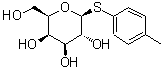 structure of CAS# 28244-98-6, 4-Methylphenyl 1-Thio-beta-D-Galactopyranoside;2-(hydrox<wbr>ymethyl)-<wbr>6-[(4-met<wbr>hylphenyl<wbr>)sulfanyl<wbr>]tetrahyd<wbr>ro-2H-pyr<wbr>an-3,4,5-<wbr>triol;4-Methylphenyl 1-thio-b-D-galactopyranoside;4-Methylphenyl1-thio-b-D-galactopyranoside