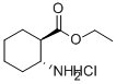 structure of CAS# 28250-14-8, Ethyl trans-2-Amino-1-Cyclohexanecarboxylate Hydrochloride;[(1R,2R)-2-Ethoxycarbonylcyclohexyl]Ammonium;[(1R,2R)-2-Carbethoxycyclohexyl]Ammonium;Zinc00332581