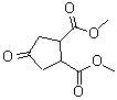 structure of CAS# 28269-03-6, Dimethyl 4-Oxo-1,2-Cyclopentanedicarboxylate;########;4-Oxo-cyc<wbr>lopentane<wbr>-trans-1,<wbr>2-dicarbo<wbr>xylic aci<wbr>d dimethy<wbr>l ester