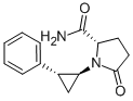 CAS 登录号:2829-19-8, 5-氧代-N-(2-苯基环丙基)吡咯烷-2-甲酰胺