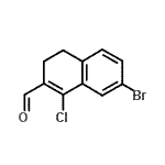 CAS#: 283177-40-2， 7-Bromo-1-Chloro-3,4-Dihydro-2-Naphthalenecarbaldehyde