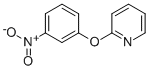 structure of CAS# 28355-48-8, 2-(3-Nitrophenoxy)-Pyridine;2-(3-NITROPHENOXY)PYRIDINE 97+%;2-(3-NITROPHENOXY)PYRIDINE