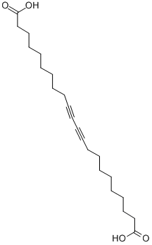 structure of CAS# 28393-02-4, 10,12-Docosadiynedioic acid;10,12-DOCOSADIYNEDIOIC ACID;10,12-DOCOSADIYNDIOIC ACID