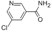 structure of CAS# 284040-69-3, 5-Chloropyridine-3-Carboxamide;5-Chloropyridine-3-Carboxamide, 3-Carbamoyl-5-Chloropyridine;5-Carboxamido-3-Chloropyridine;5-Chloropyridine-3-Carboxamide