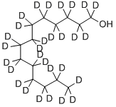 structure of CAS# 284474-78-8, n-Tetradecyl-D29 Alcohol