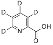 结构式 CAS# 284487-61-2, 2-吡啶甲酸-D4