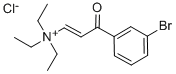 CAS#: 284493-93-2， 3-(3-Bromophenyl)-N,N,N-Triethyl-3-Oxoprop-1-En-1-Aminium Chloride