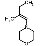 CAS#: 28478-25-3， 4-[(1E)-2-Methyl-1-Buten-1-Yl]Morpholine