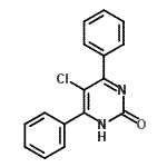 CAS 登录号：28567-83-1， 5-氯-4,6-二苯基-2(1H)-嘧啶酮