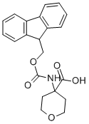 structure of CAS# 285996-72-7, 4-(Fmoc-Amino)-Tetrahydropyran-4-Carboxylic Acid;2H-Pyran-4-Carboxylicacid,4-[[(9H-Fluoren-9-Ylmethoxy)Carbonyl]Amino]Tetrahydro-(9CI);4-([(9H-FLUOREN-9-YLMETHOXY)CARBONYL]AMINO)TETRAHYDRO-2H-PYRAN-4-CARBOXYLIC ACID;4-(9H-FLUOREN-9-YLMETHOXYCARBONYLAMINO)-TETRAHYDRO-PYRAN-4-CARBOXYLIC ACID