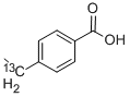 结构式 CAS# 286367-70-2, 4-(乙基-1-13C)苯甲酸