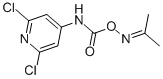 CAS#: 286436-01-9， 2,6-Dichloro-4-[(([(1-Methylethylidene)Amino]Oxy)Carbonyl)Amino]Pyridine
