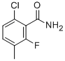 structure of CAS# 286474-61-1, 6-Chloro-2-Fluoro-3-Methylbenzamide;6-Chloro-2-Fluoro-3-Methyl-Benzamide;6-Chloro-2-Fluoro-M-Toluamide;St5407357