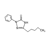 CAS#: 28669-30-9， 5-Pentyl-2-Phenyl-1,2-Dihydro-3H-1,2,4-Triazol-3-One