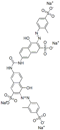CAS#: 28706-33-4， Tetrasodium 7,7'-(Carbonyldiimino)Bis[4-Hydroxy-3-[(2-Methyl-4-Sulphonatophenyl)Azo]Naphthalene-2-Sulphonate]