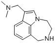 CAS 登录号：28740-97-8， 7-((二甲基氨基)甲基)-1,2,3,4-四氢吡咯并(3,2,1-jk)(1,4)苯并二氮杂卓