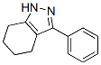 structure of CAS# 28748-99-4, 4,5,6,7-Tetrahydro-3-Phenyl-1H-Indazole;4,5,6,7-Tetrahydro-3-Phenyl-1H-Indazole