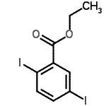 CAS#: 28769-00-8， Ethyl 2,5-Diiodobenzoate