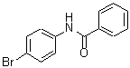 structure of CAS# 2879-83-6, N-(4-Bromophenyl)Benzamide;4-12-00-01507 (Beilstein Handbook Reference);Benzanilide, 4'-bromo-;MFCD00017812