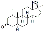CAS#: 2881-21-2， 17beta-Hydroxy-1alpha,17-Dimethyl-5alpha-Androstan-3-One