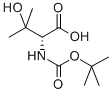 结构式 CAS# 288159-40-0, N-叔丁氧羰基-(R)-2-氨基-3-羟基-3-甲基丁酸