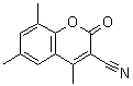 CAS#: 288399-93-9， 4,6,8-Trimethyl-2-Oxo-2H-Chromene-3-Carbonitrile