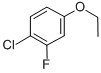 structure of CAS# 289039-33-4, 4-Chloro-3-Fluorophenetole;1-Chloro-4-Ethoxy-2-Fluorobenzene;4-CHLORO-3-FLUOROPHENETOLE