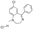 CAS#: 2898-11-5， 7-Chloro-2,3-Dihydro-1-Methyl-5-Phenyl-1H-Benzo-1,4-Diazepine Monohydrochloride