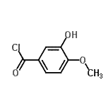 CAS 登录号：289896-68-0， 3-羟基-4-甲氧基苯甲酰氯