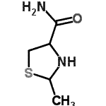 CAS#: 29001-65-8， 2-Methyl-1,3-Thiazolidine-4-Carboxamide