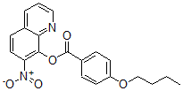CAS#: 29002-46-8， 7-Nitro-8-Quinolyl 4-Butoxybenzoate
