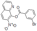 CAS#: 29007-06-5， 7-Nitro-8-Quinolyl 3-Bromobenzoate
